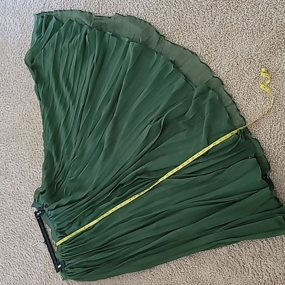 NWT RARE Anthropologie tall girl maxi pleated skirt size L - Picture 10 of 13